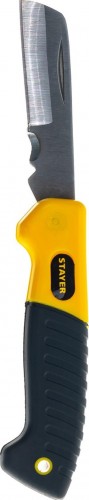 Нож для строительных работ STAYER SK-R монтерский, складной, прямое лезвие, professional 45408 - изображение 5