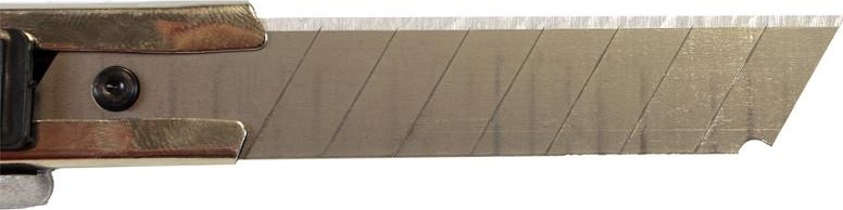 Нож для строительных работ Sturm 1076-08-09 18мм, алюминиевый корпус, автофиксация - изображение 5