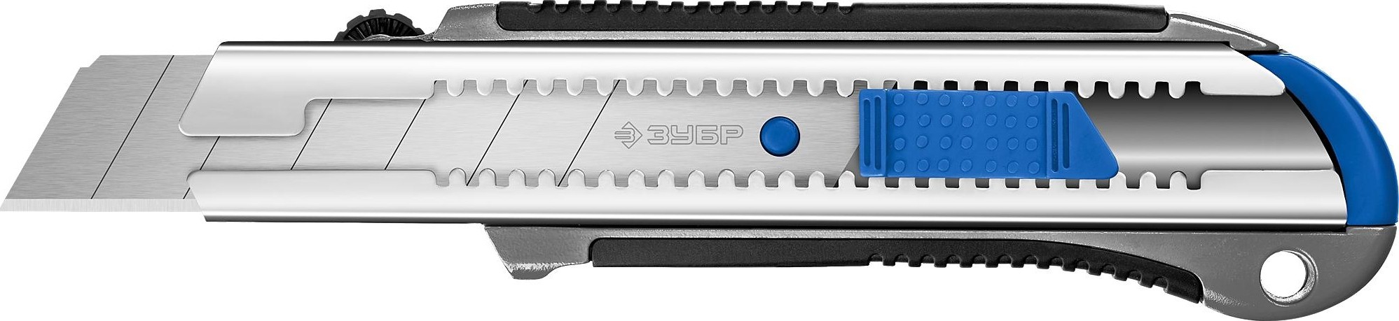 Нож для строительных работ ЗУБР ТИТАН-25 с автостопом, сегмент. лезвия 25 мм 09180