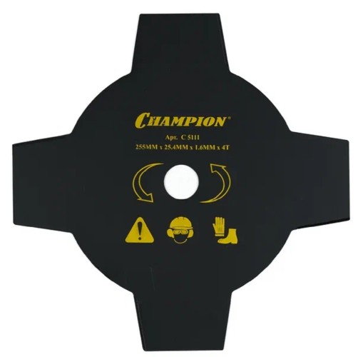 Нож для травы CHAMPION 4/255/25,4 (С5111) C5111