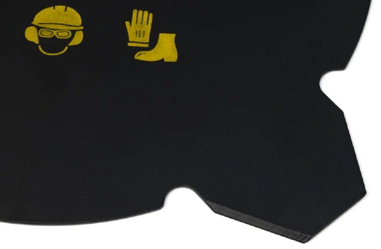 Нож для травы CHAMPION 4/255/25,4 (тип В) (125R,235R,FS80,85,100,120,FR85,350,450)(C5106) C5106 - изображение 3