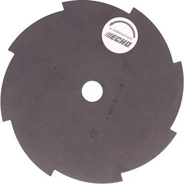 Нож для травы ECHO 696001-55632 металлический 8-зубчатый d=255мм/t=1,4мм/25,4мм (s