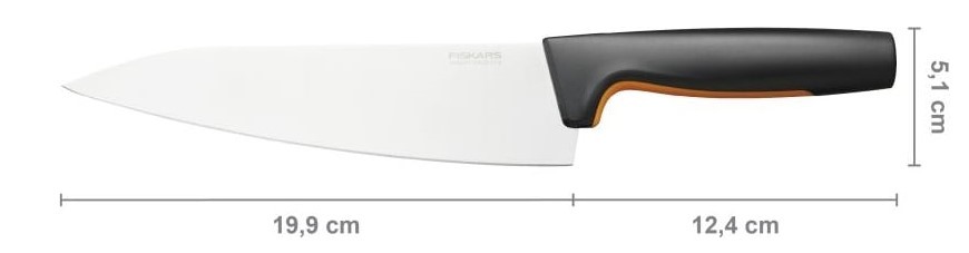 Нож FISKARS 1057534 поварской большой, 20 см - изображение 3