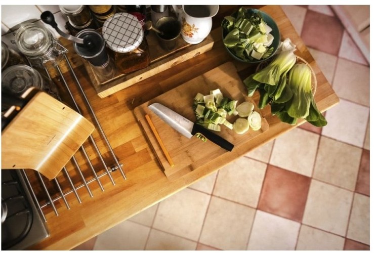 Нож FISKARS 1057536 поварской азиатский, 16 см - изображение 5