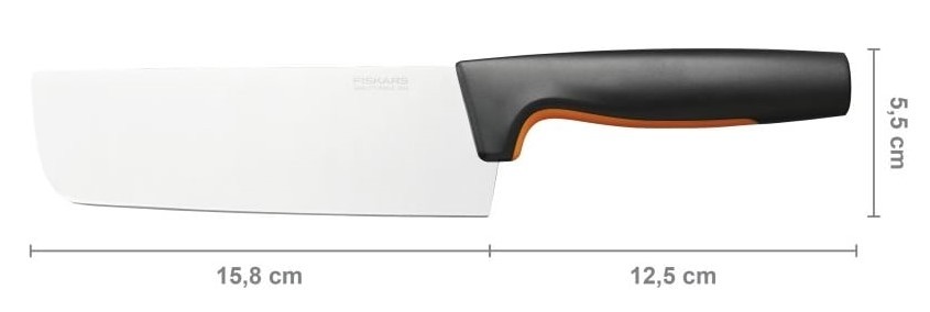 Нож FISKARS 1057537 поварской азиатский, 16 см - изображение 3