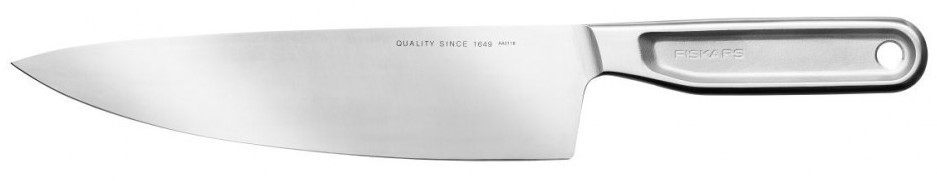 Нож FISKARS 1062882 поварской, цельнометаллический, 20см