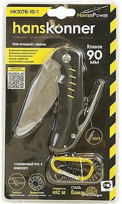 Нож HANSKONNER HK1076-10-1 складной 200мм - изображение 3