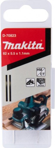 Нож MAKITA HM/TC узкий  2-х сторонний 82 мм  D-70823