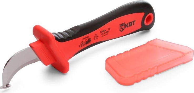 Нож монтерский изолированный КВТ НМИ-01 63845