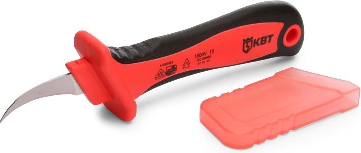 Нож монтерский изолированный КВТ НМИ-03 63847