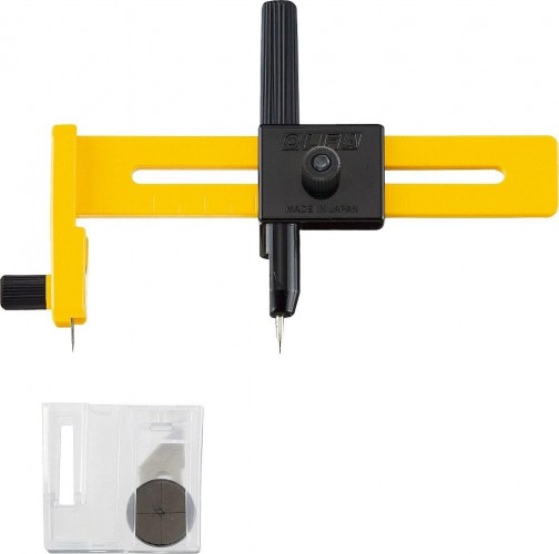 Нож Olfa OL-CMP-1 резак циркульный, диаметр реза 10-150 мм - изображение 2