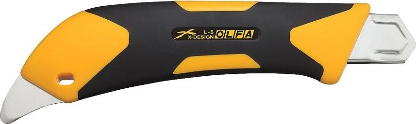 Нож Olfa OL-L-5 18мм двухкомпонентный корпус, трещоточный фиксатор OL-L-5 - изображение 2