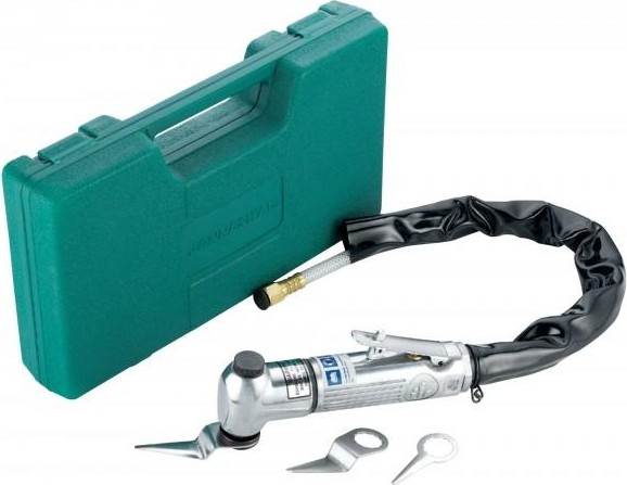 Нож пневматический JONNESWAY JAT-6441K 22000 цикл./мин., со сменными лезвиями, 4 предмета 048380