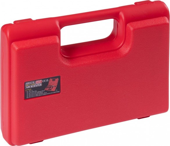 Нож пневматический MIGHTY SEVEN QK-112N скребковый 4200 ход/мин, с набором насадок(6  шт) - изображение 3