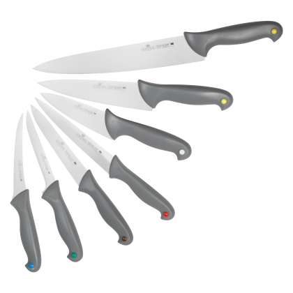 Нож поварской 250 мм с цветными вставками Colour Luxstahl [WX-SL427] - изображение 2