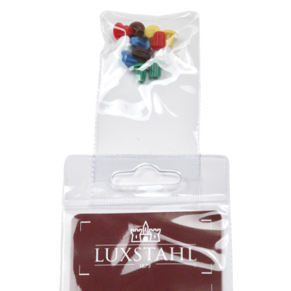 Нож поварской 250 мм с цветными вставками Colour Luxstahl [WX-SL427] - изображение 4