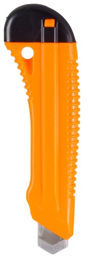 Нож с выдвижным лезвием ВИХРЬ 18 мм пластиковый корпус 73/10/10/2 - изображение 4