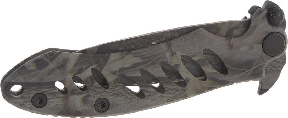 Нож складной "ЭКСПЕРТ" ЗУБР ОХОТНИК цельнометаллический, 205мм/лезвие 90мм 47702_z01 - изображение 4