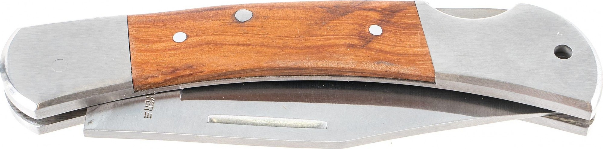 Нож складной STAYER MASTER с деревянными вставками, большой 47620-2_z01 47620-2_z01 - изображение 2