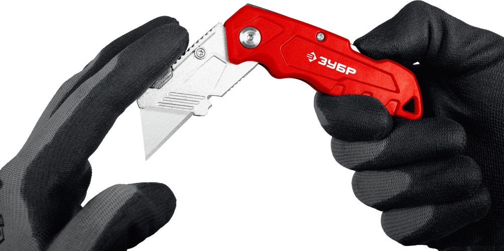 Нож складной ЗУБР А24 09222 - изображение 2