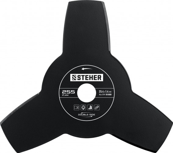 Нож Steher ТВ-3 для триммера 255 мм 3t 75130