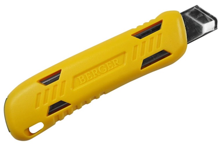 Нож строительный BERGER BG1356 с сегментированным лезвием 18мм - изображение 2