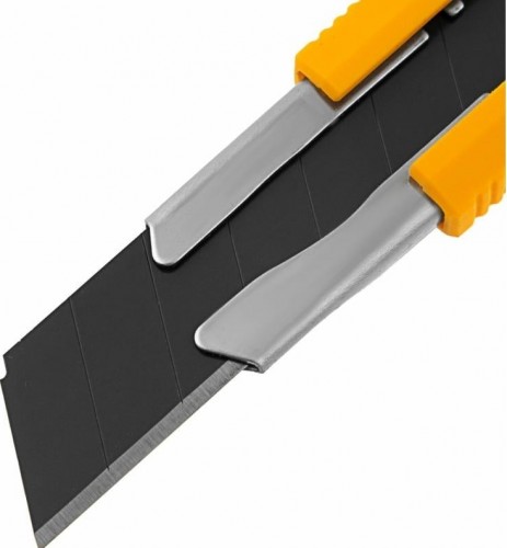 Нож строительный Denzel 78 940 18 мм, сменное лезвие, SK4 78940 - изображение 4