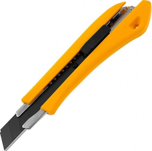 Нож строительный Denzel 78 942 18 мм, сменное лезвие, SK4 78942