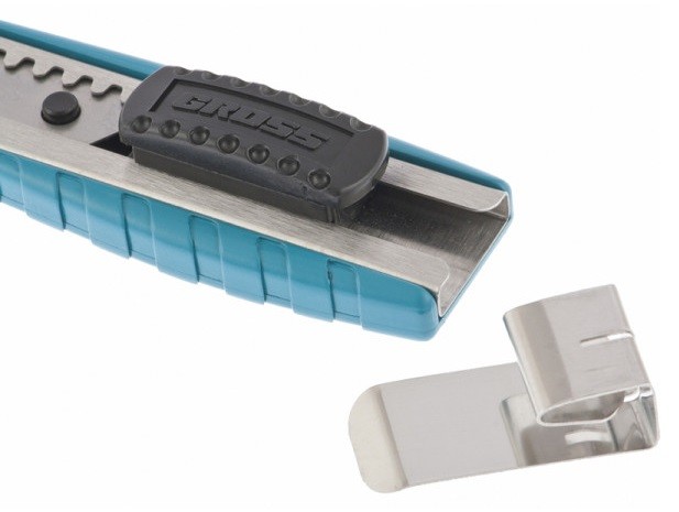 Нож строительный GROSS 78897 160 мм, выдв., сегм., лезвие 18 мм - изображение 3