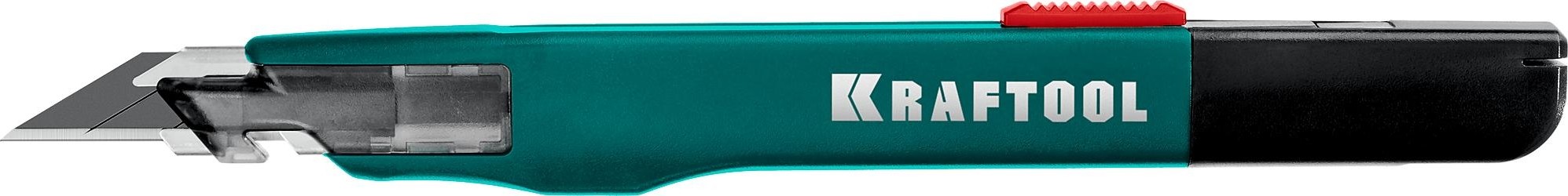 Нож строительный KRAFTOOL GRAND-9 для точного реза с автостопом, 9 мм 09192