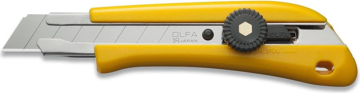 Нож строительный Olfa 18мм винтовой фиксатор OL-BN-L