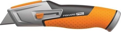 Нож строительный с выдвижным сменным лезвием FISKARS CarbonMax 1027223 1027223