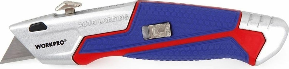 Нож строительный WORKPRO WP213012 выдвижной проф - изображение 4
