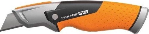 Нож строиттельный с фиксированным сменным лезвием FISKARS CarbonMax 1027222 1027222