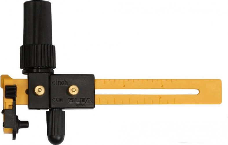 Нож циркульный трещоточный Olfa OL-CMP-3 с круглым лезвием 18х0,3 мм - изображение 2