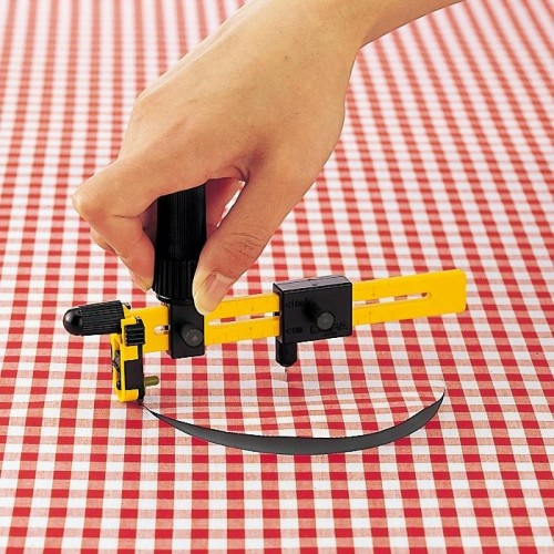 Нож циркульный трещоточный Olfa OL-CMP-3 с круглым лезвием 18х0,3 мм - изображение 3