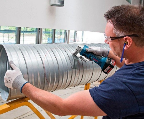 Ножницы аккумуляторные BOSCH GSC 18V-16 листовые без АКБ и ЗУ 0601926200 - изображение 2