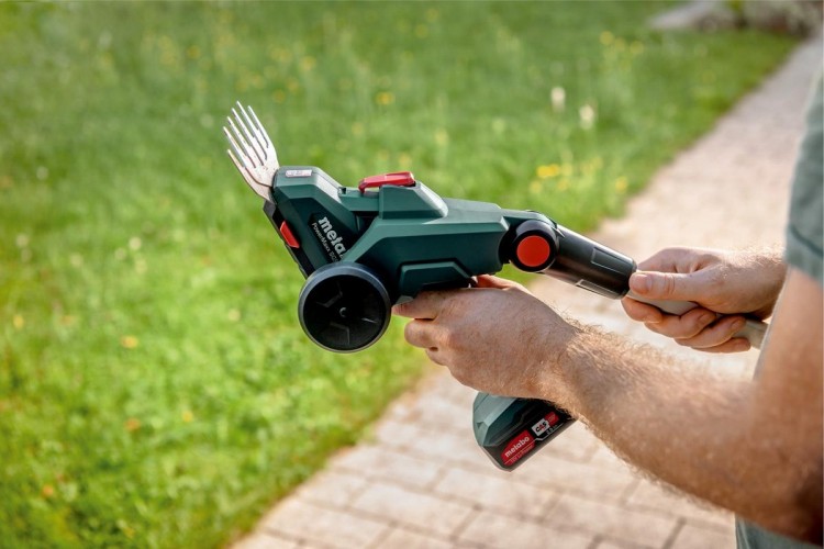 Ножницы для травы аккумуляторные METABO PowerMaxx SGS 12 Q 1х2.0 Ач 601608500 - изображение 5