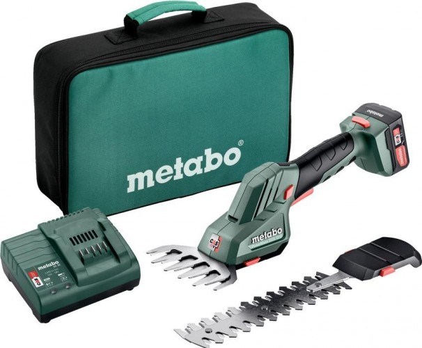 Ножницы для травы аккумуляторные METABO PowerMaxx SGS 12 Q 1х2.0 Ач 601608500