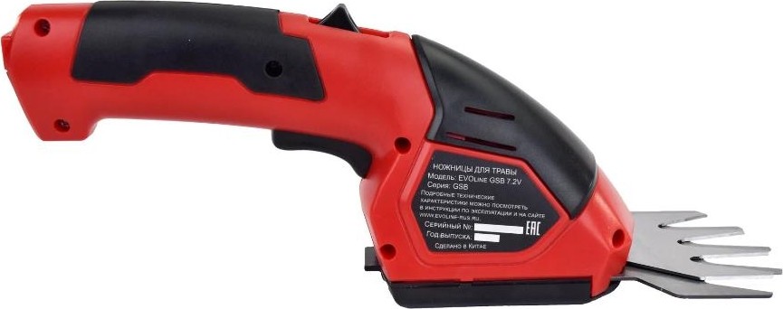 Ножницы для травы аккумуляторные Evoline GSB7.2V - изображение 5