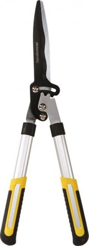 Ножницы для живой изгороди HANSKONNER 570 мм. Храповый механизм. Волнообразная кромка верхнего лезвия HK3012-05-04 HK3012-05-04