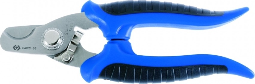 Ножницы электрика KING TONY 6AB21-65 для резки кабеля 158 мм