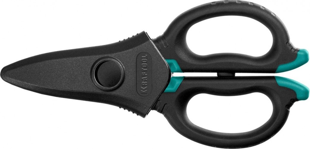 Ножницы электрика KRAFTOOL ELECTRIC 4-в-1, 160 мм с чехлом 23356 - изображение 2