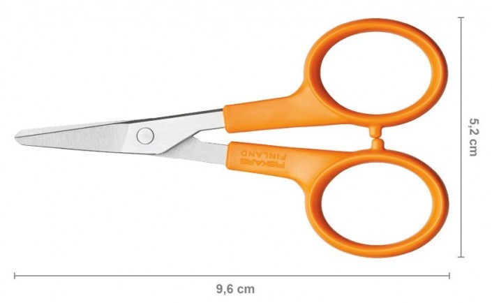 Ножницы FISKARS 1003028 маникюрные с закругл. концами, 10см - изображение 2