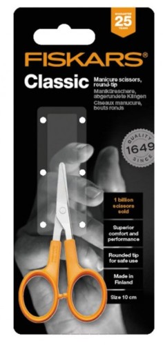 Ножницы FISKARS 1003028 маникюрные с закругл. концами, 10см - изображение 3