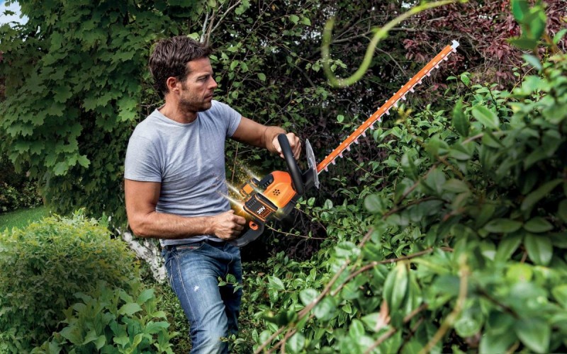 Ножницы-кусторез аккумуляторные Worx WG284E.9 без АКБ и ЗУ WG284E.9 - изображение 3