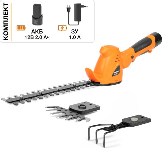 Ножницы-кусторез аккумуляторные DAEWOO DAHT 1212Li SET