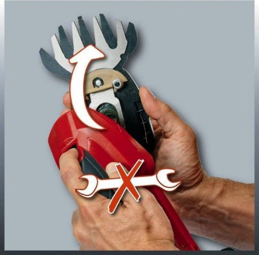 Ножницы-кусторез аккумуляторные EINHELL PXC GE-CG 18 Li-Solo 3410370 - изображение 4