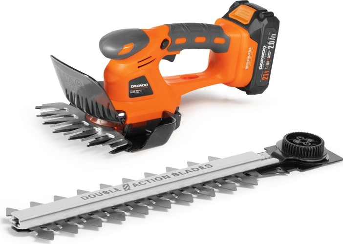 Ножницы-кусторез аккумуляторные DAEWOO DAHT 2521Li SET с акб и зу - изображение 2