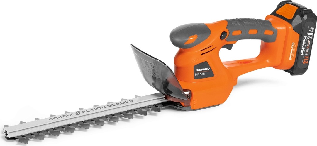 Ножницы-кусторез аккумуляторные DAEWOO DAHT 2521Li SET с акб и зу - изображение 4